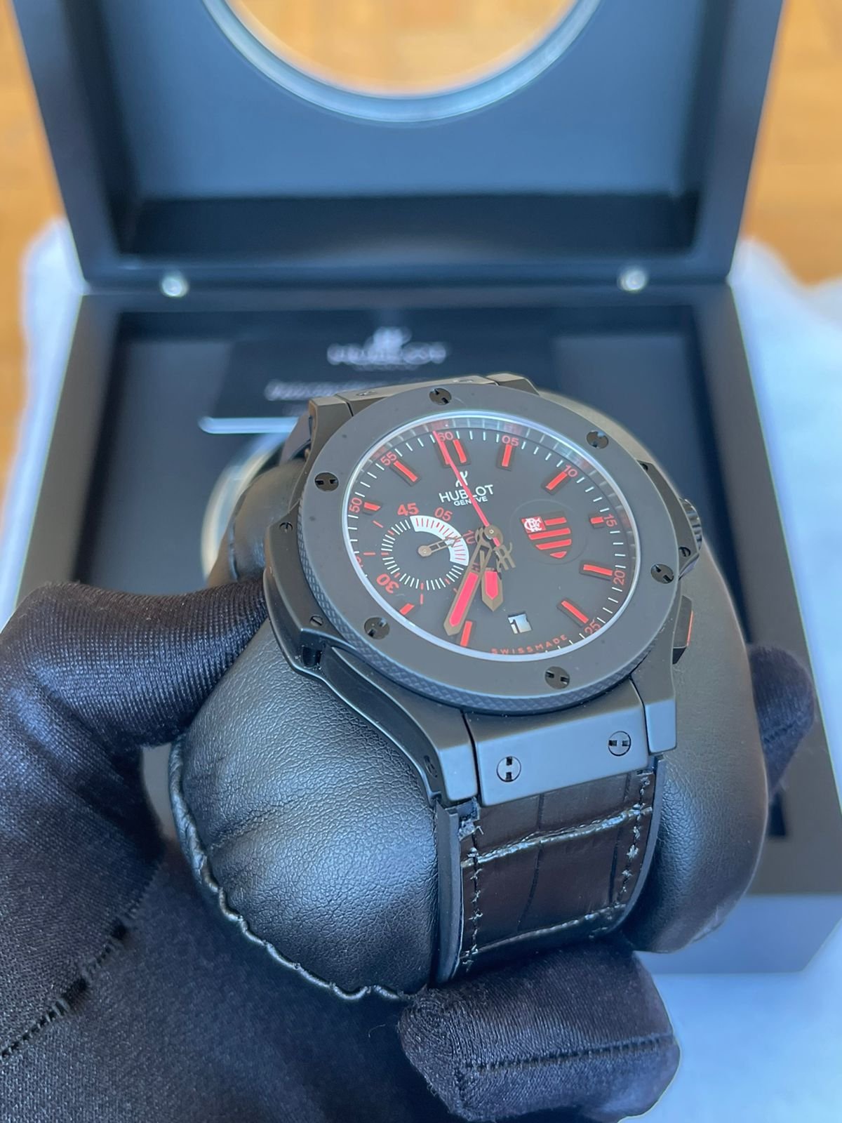 Réplica de Relógio Hublot Flamengo - Imagem 11