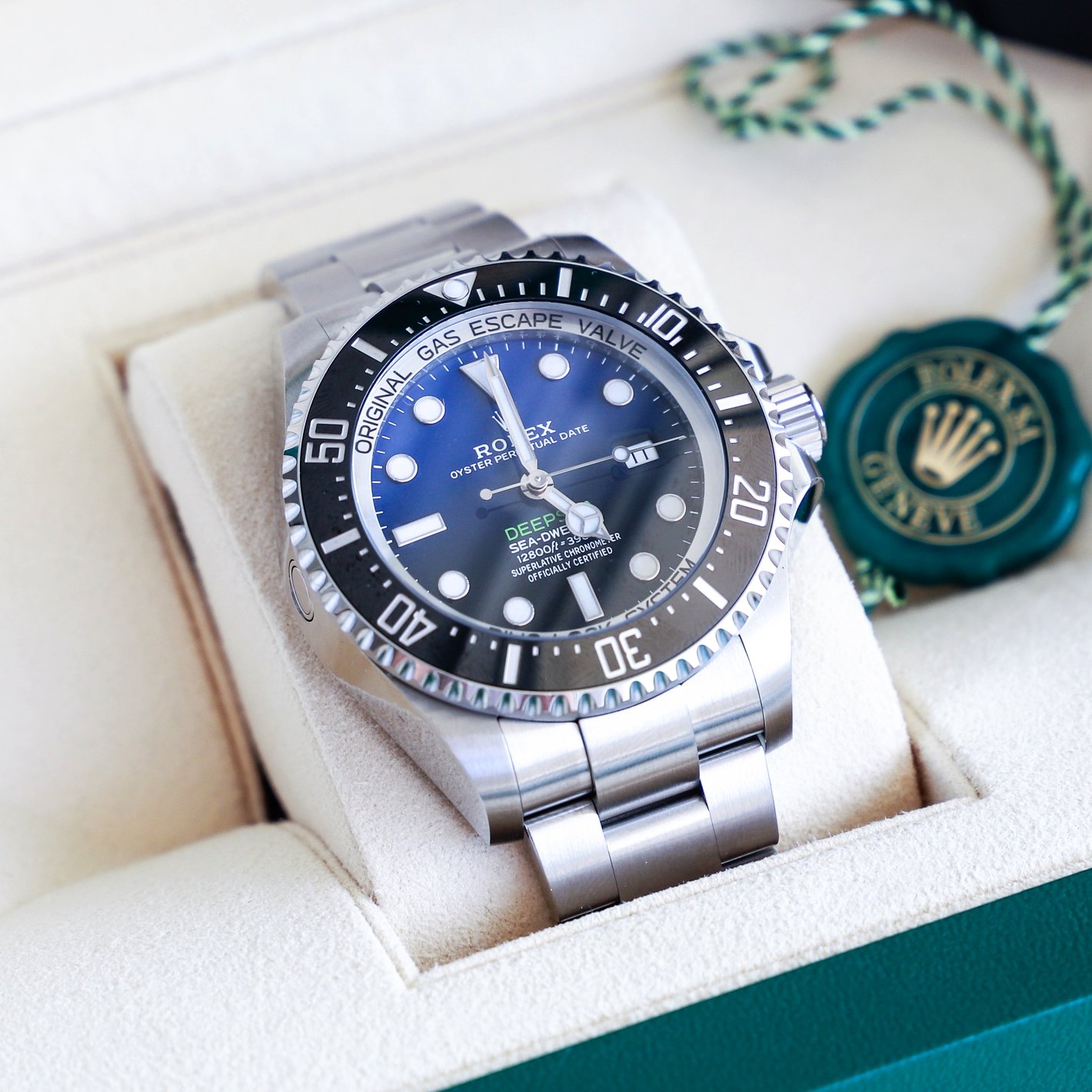Réplica de Relógio Rolex Deepsea - SEA-DEWELLER