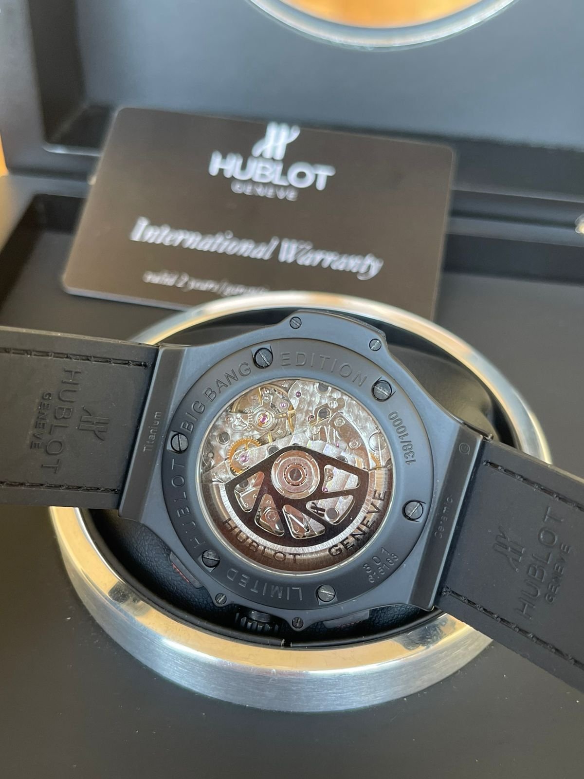 Réplica de Relógio Hublot Flamengo - Imagem 4