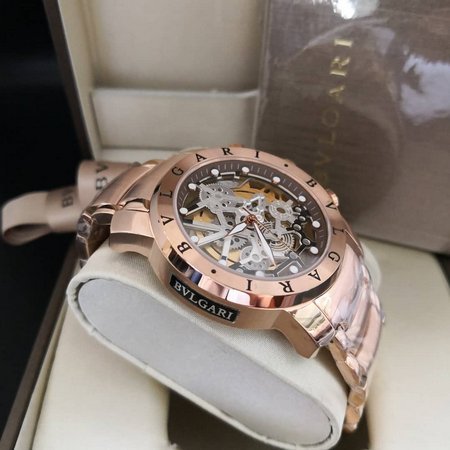 Réplica de Relógio Bulgari Bateria Skeleton