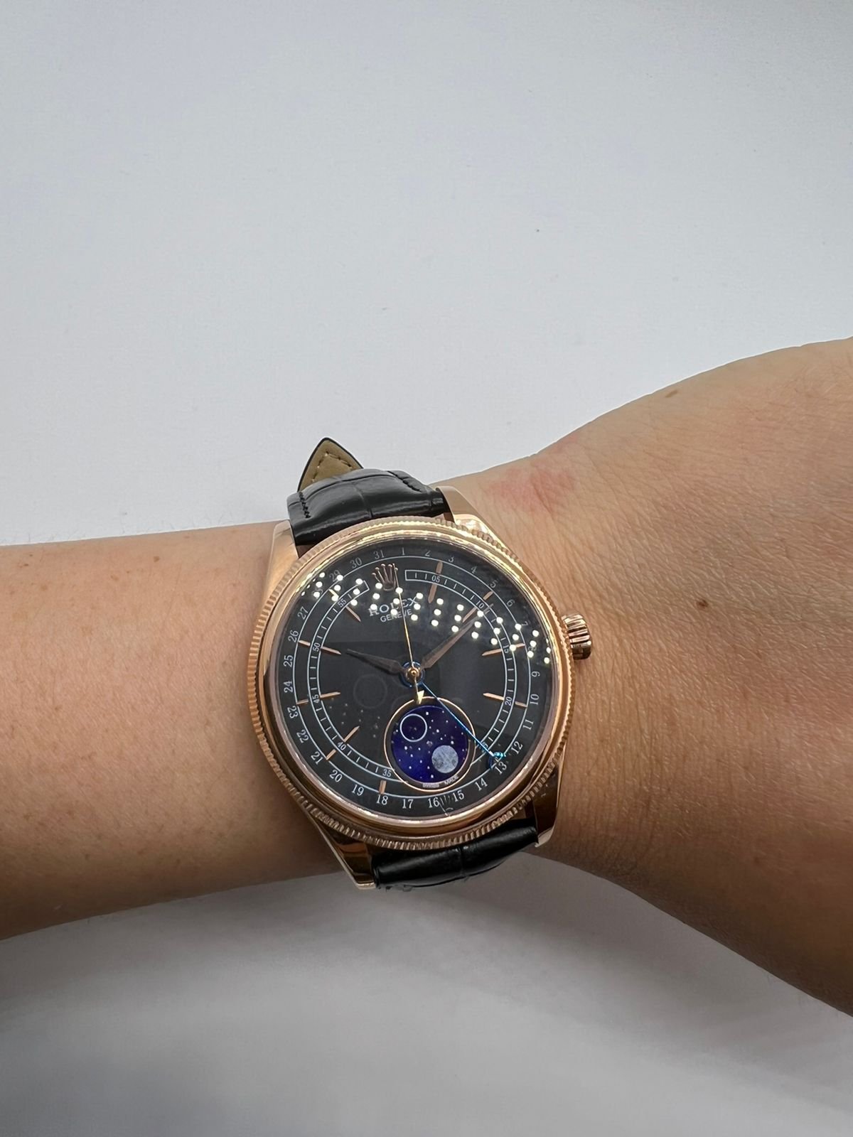 Réplica de Relógio Rolex Celini Sol e Lua - Imagem 3