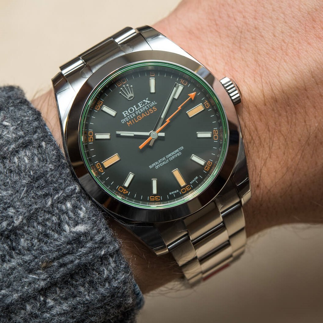 Relógio Réplica Rolex MilGauss - Várias cores - Imagem 10