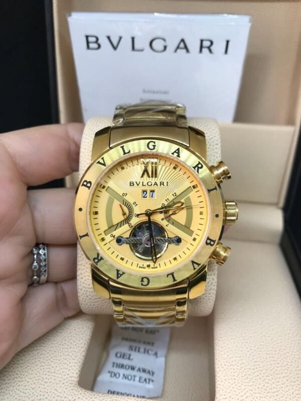 REPLICA DE RELÓGIO BULGARI AUTOMÁTICO