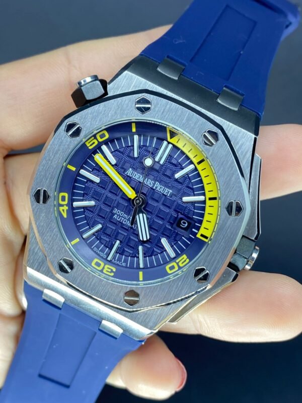 Réplica de Relógio Audemars Piguet Royal Oak borracha