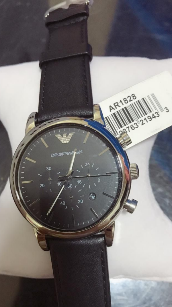 Réplica de Relógio Armani Couro