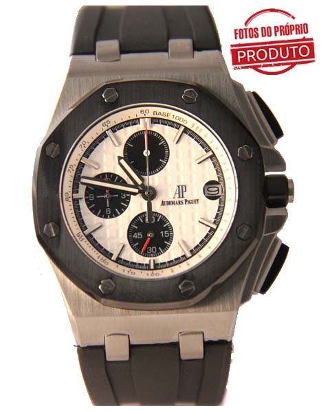 Réplica de Relógio Audemars Piguet Oak Black White