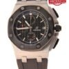 Réplica de Relógio Audemars Piguet Oak Silver Black - Imagem 2