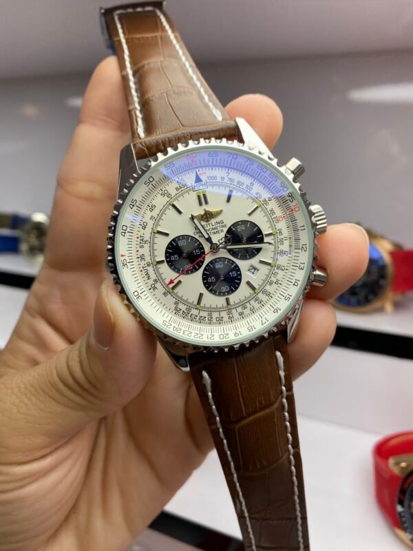 Réplica de Relógio Breitling Navitimer  Couro