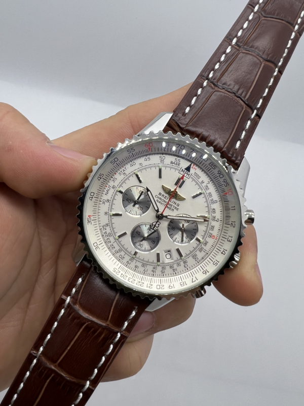 Réplica de Relógio  Breitling Navitimer Couro