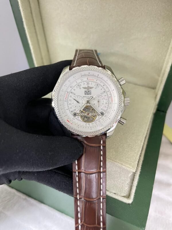 Réplica de Relógio Breitling Couro Automático