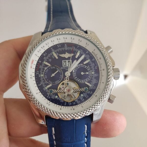 Réplica de Relógio Breitling Couro Automatico