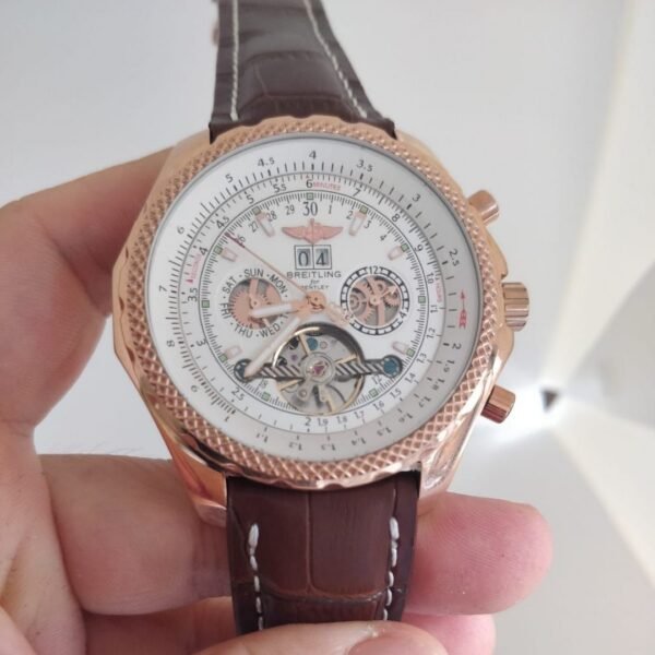 Réplica de Relógio Breitling Couro