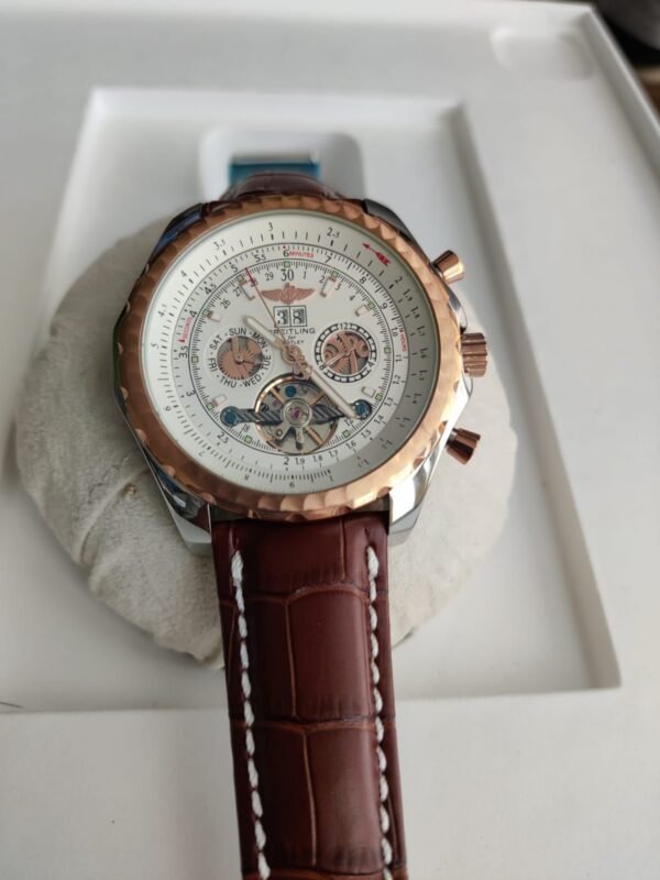 Réplica de Relógio  Breitling  Couro