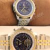 Réplica Relógio Breitling Bentley 1884 Azul Misto - Imagem 2
