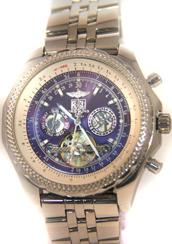 Réplica de Relógio Breitling Bentley Azul