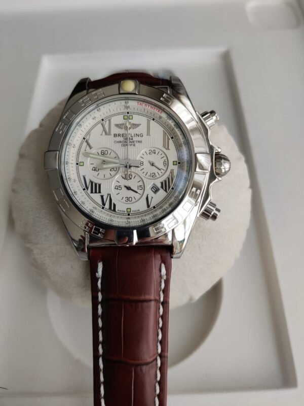 Réplica de Relógio Breitling Couro