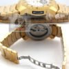 Réplica de Relógio Bulgari Homem de Ferro Dourado Branco - Imagem 2
