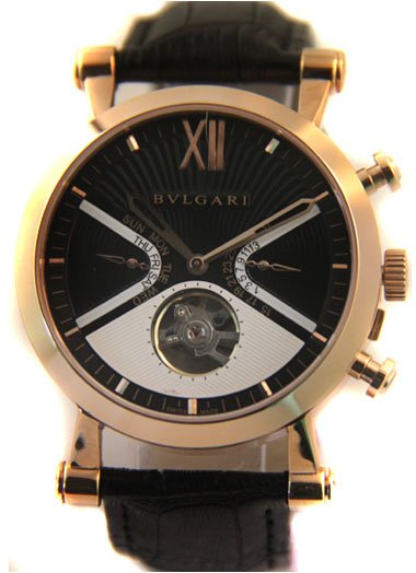 Réplica de Relógio Bulgari Sotiro Gold Black