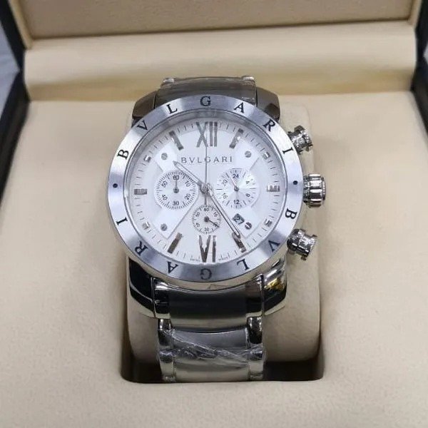 Réplica de Relógio Bulgari Bateria Aço