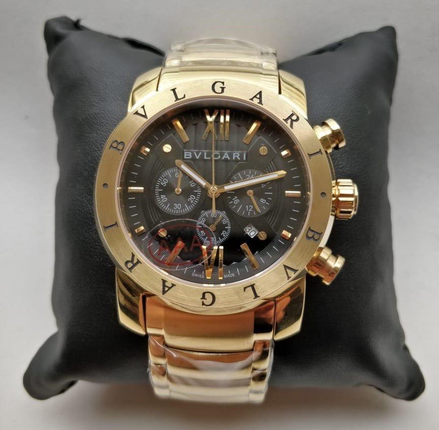 Réplica de Relógio Bulgari Bateria Aço