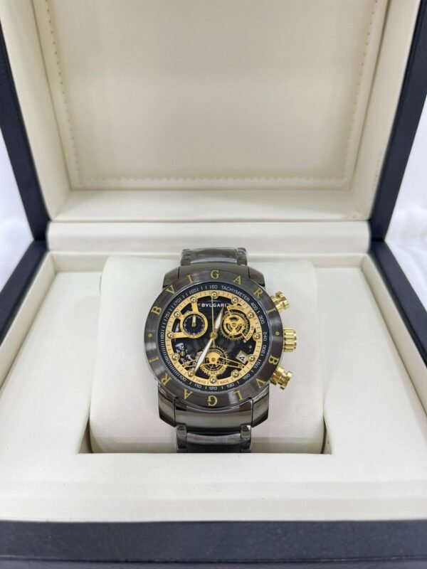 Réplica de Relógio Bulgari Bateria Skeleton