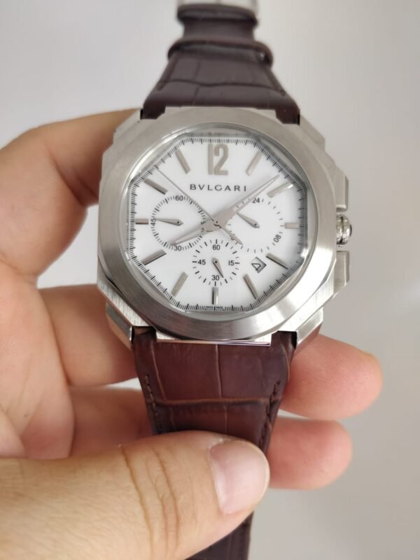 Réplica de Relógio Bulgari Couro