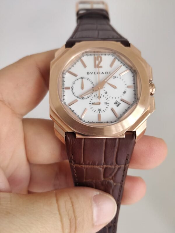 Réplica de Relógio Bulgari Couro