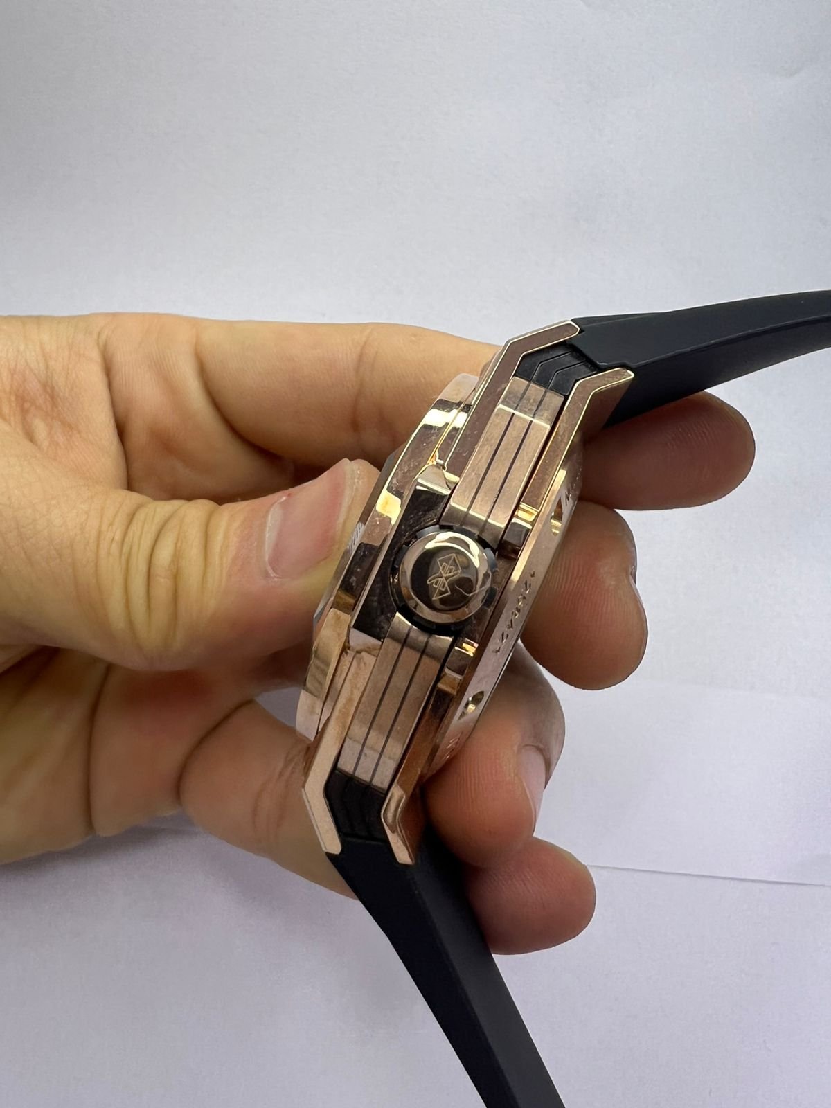 Réplica de Relógio Hublot - Sang Blue - Imagem 5