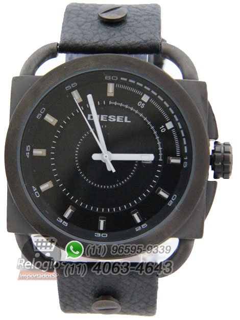 Réplica de Relógio Diesel The Only Brave All Black ( PROMOÇÃO )