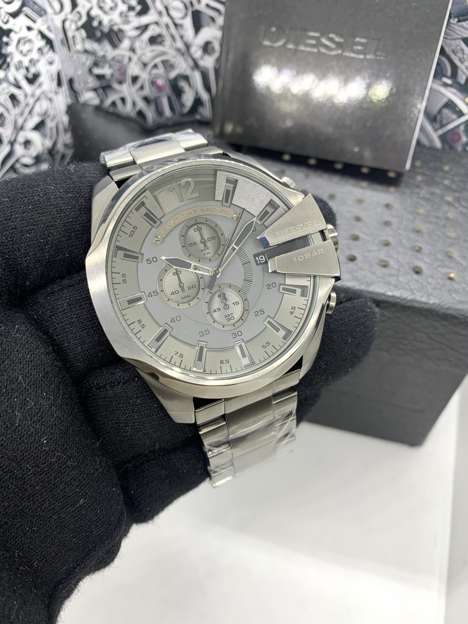 Réplica de Relógio Diesel 10 Bar Aço