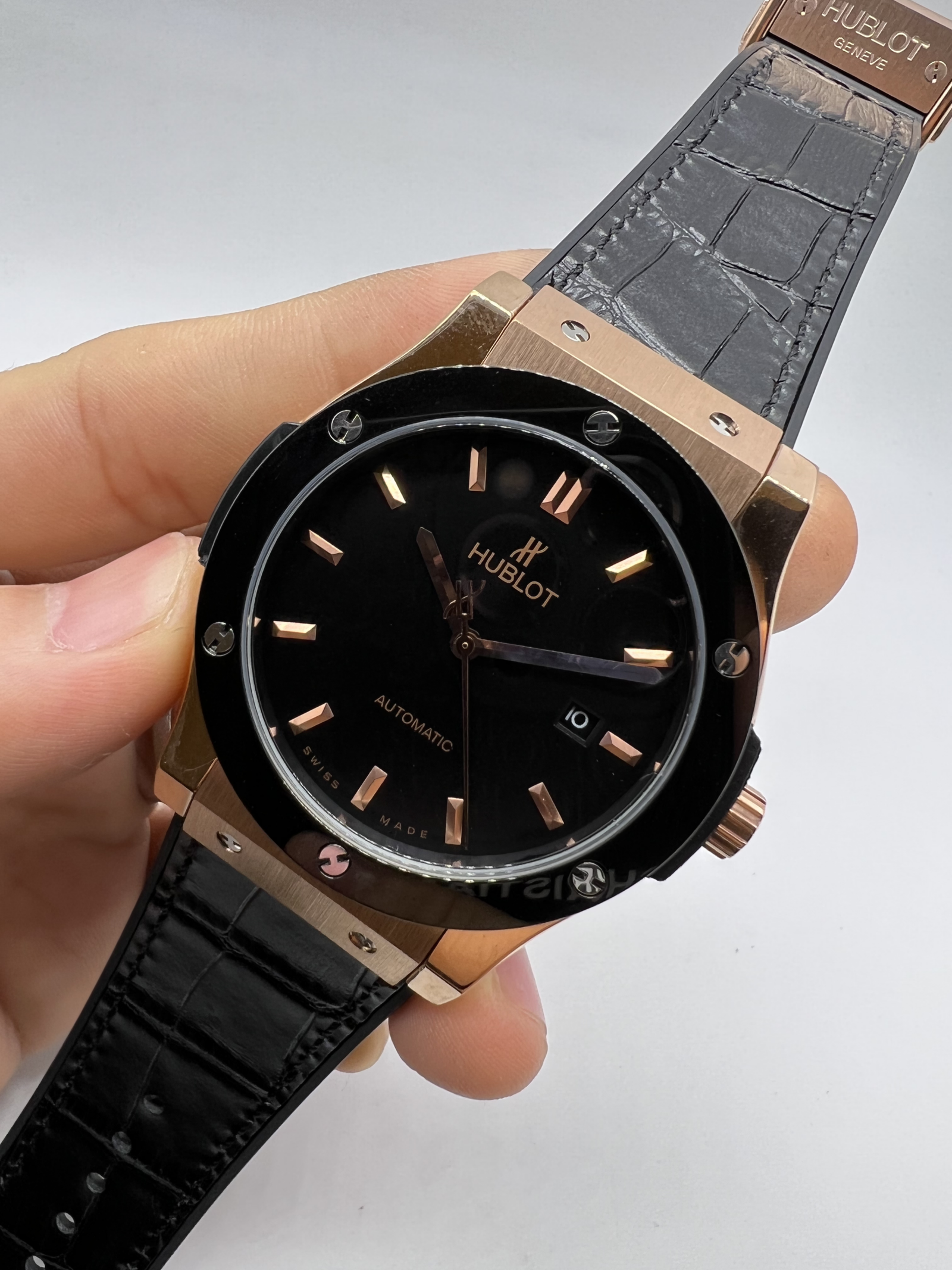 Réplica de Relógio Hublot Fusion Automático