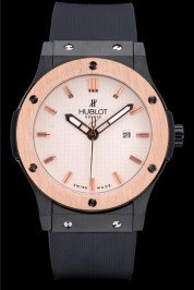 Réplica de Relógio Hublot Big Bang Classic Gold White