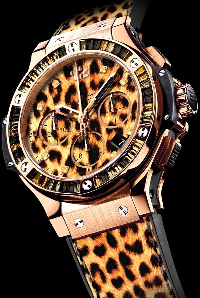 Réplica de Relógio Hublot Big Bang Leopards