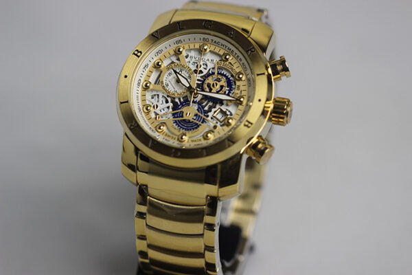 Réplica de Relógio Bvgari Nuclear Neapon Gold