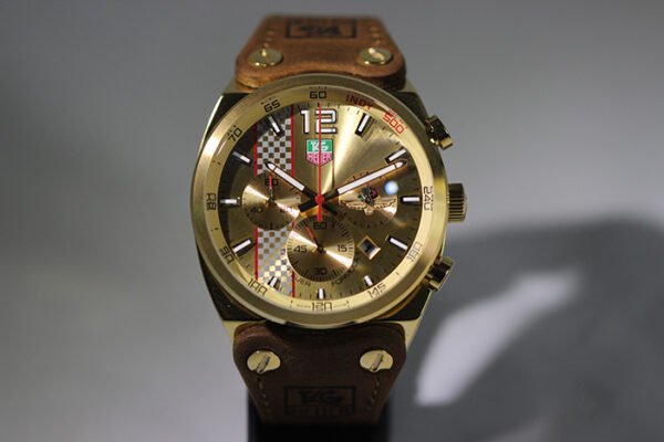 Réplica de Relógio Tag Heuer Indianapolis Gold