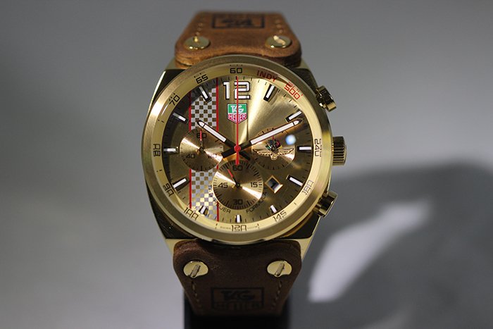 Réplica de Relógio Tag Heuer Indianapolis Gold