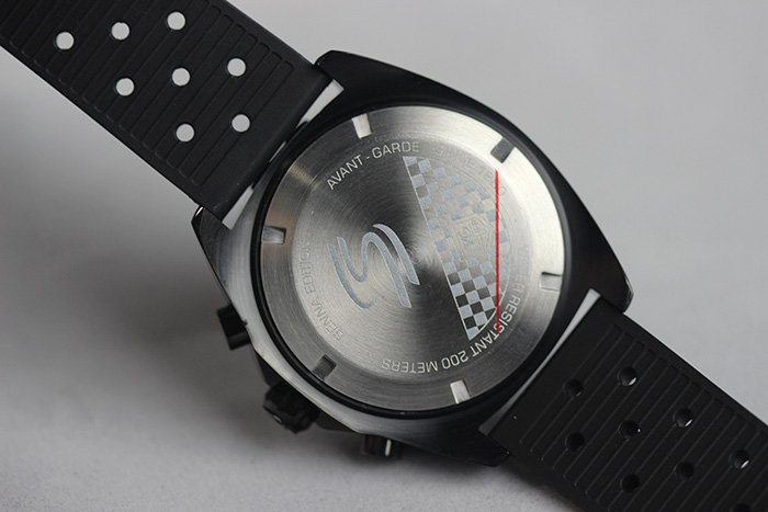 Réplica de Relógio Tag heuer Airton senna Preto - Imagem 3