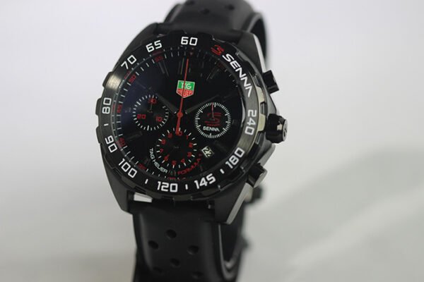 Réplica de Relógio Tag heuer Airton senna Preto