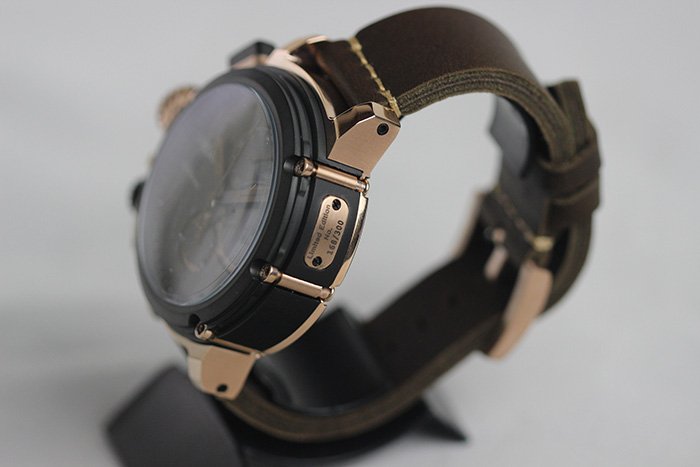 Réplica De Relógio U-Boat Italo fontana edition Limited marron - Imagem 3