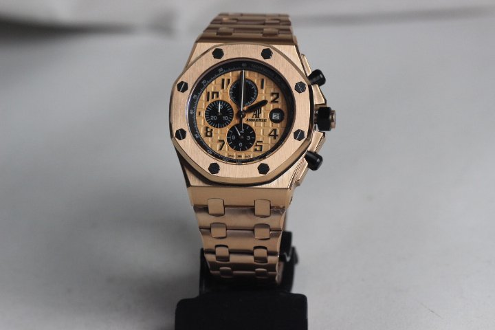 Réplica de Relógio Audemars Piguet Royal Oak Rosê - Imagem 3