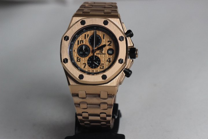 Réplica de Relógio Audemars Piguet Royal Oak Rosê - Imagem 6