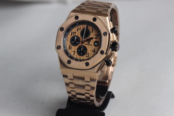 Alternative view of Réplica de Relógio Audemars Piguet Royal Oak Rosê