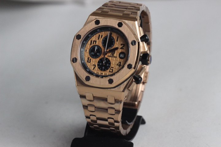 Réplica de Relógio Audemars Piguet Royal Oak Rosê - Imagem 2