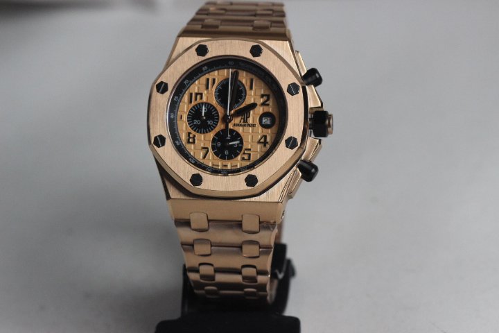 Réplica de Relógio Audemars Piguet Royal Oak Rosê - Imagem 5