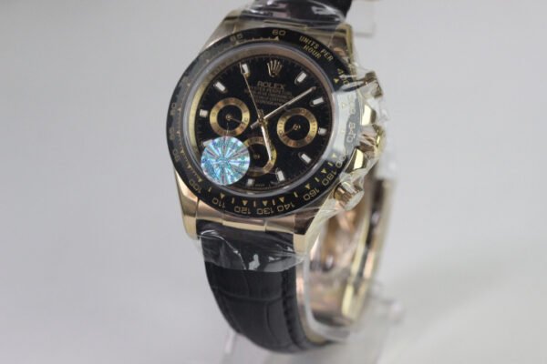 ROLEX DAYTONA CERAMIC COURO