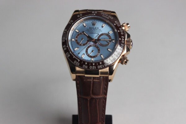 ROLEX DAYTONA CERAMIC COURO
