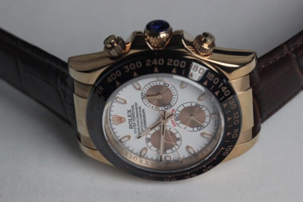 Alternative view of ROLEX DAYTONA CERAMIC COURO