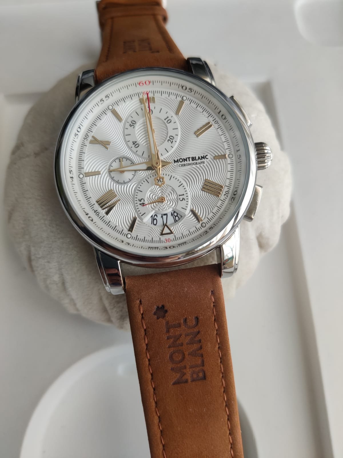 Réplica de Relógio Montblanc Couro