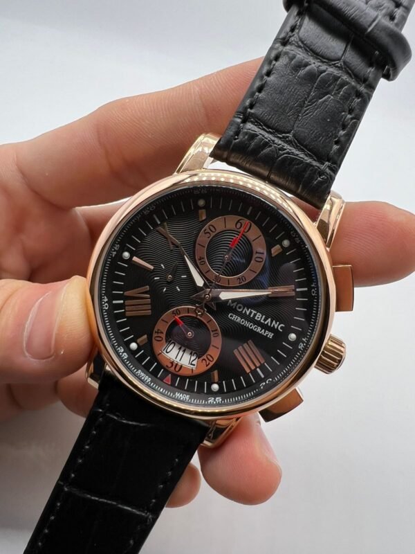 Réplica de Relógio Montblanc Couro