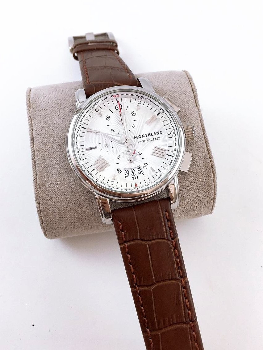 Réplica de Relógio Montblanc Couro